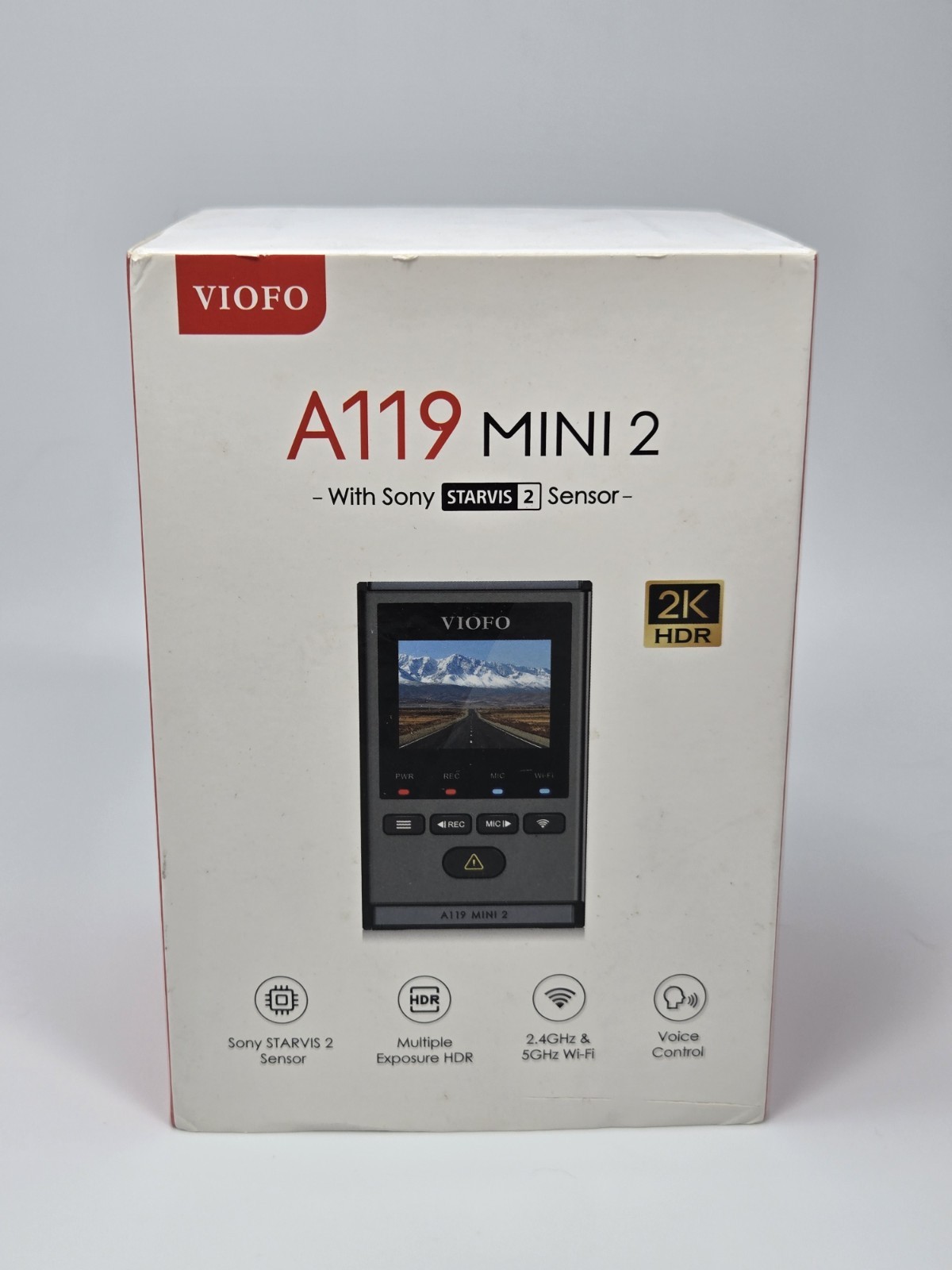 VIOFO A119 Mini 2, 2K Quad HD+ Car Dash Cam