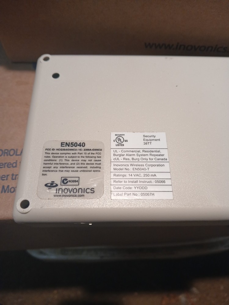Inovonics Echostream Repeater EN5040