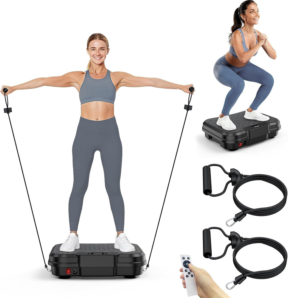 Vibration Exercise Plate for Full Body Workout, Shake Plate, Home Use