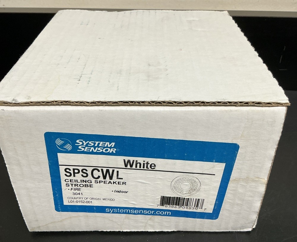 System Sensor SPS CWL White Ceiling Speaker Strobe