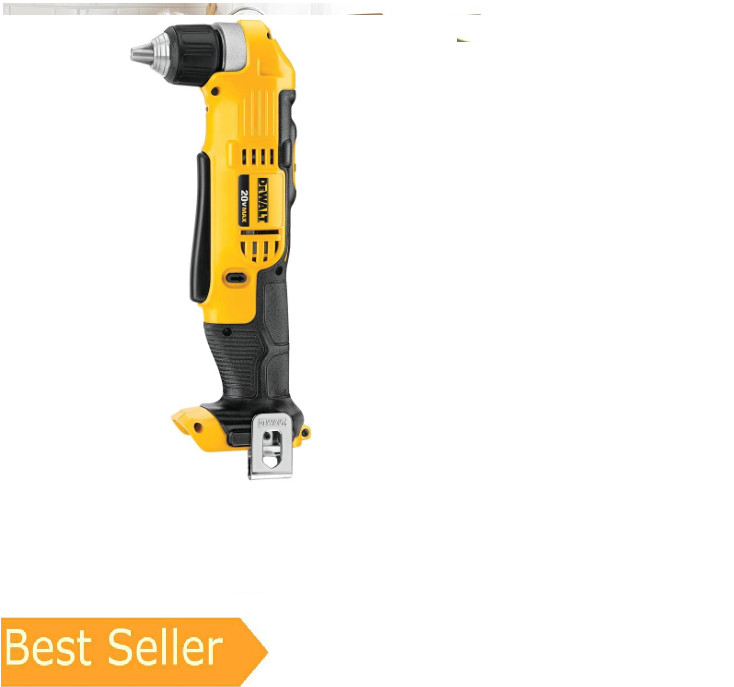 DEWALT DCD740B 20-Volt MAX Li-Ion Right Angle Drill (Tool Only)