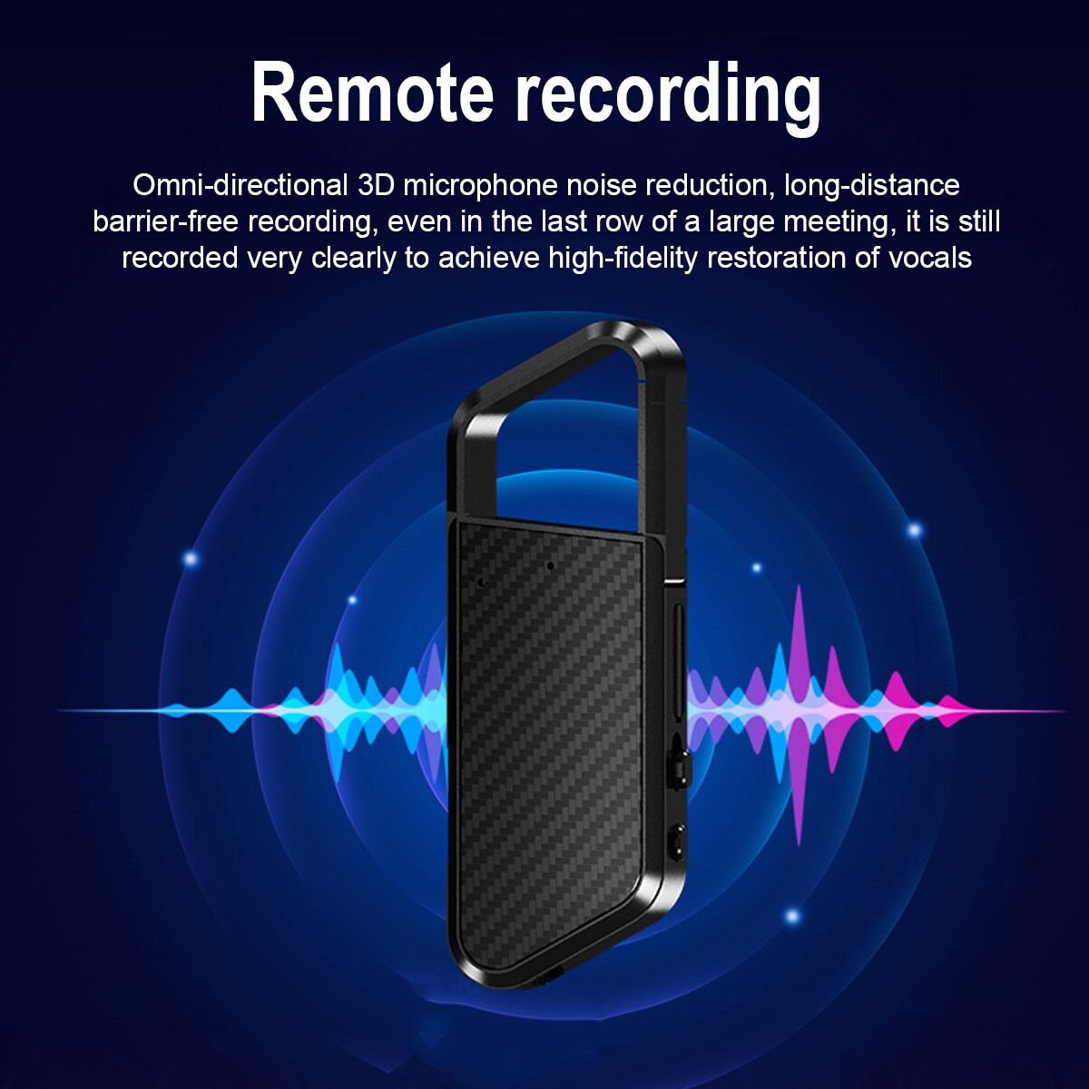 Mini Digital Hidden Spy Audio Voice Activated Recorder MP3 Small Smart Playback