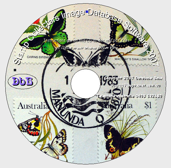 Stamp Collectors Image Database Software Pro Version suit Windows **HALF PRICE**