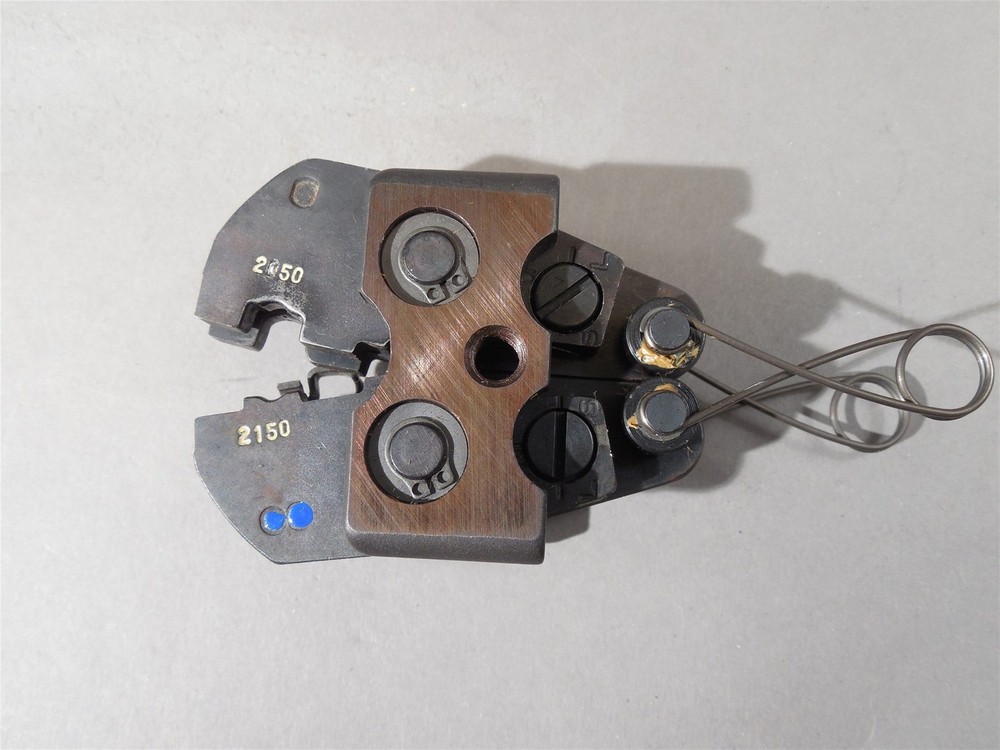 USED - Molex ETC Crimp Tool Head Blue AT-2150