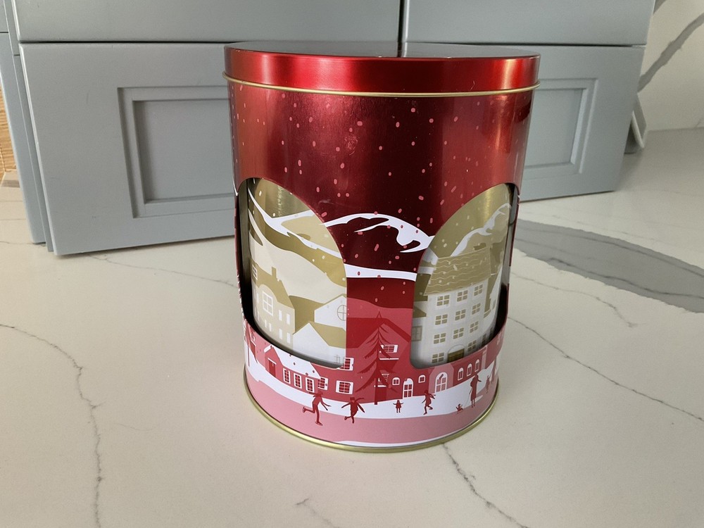 Stockmeyer Christmas Music Tin Red