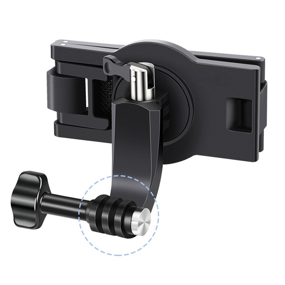 360° Rotatable Universal Action Camera Backpack Clip Mount Shoulder Belt Clamp