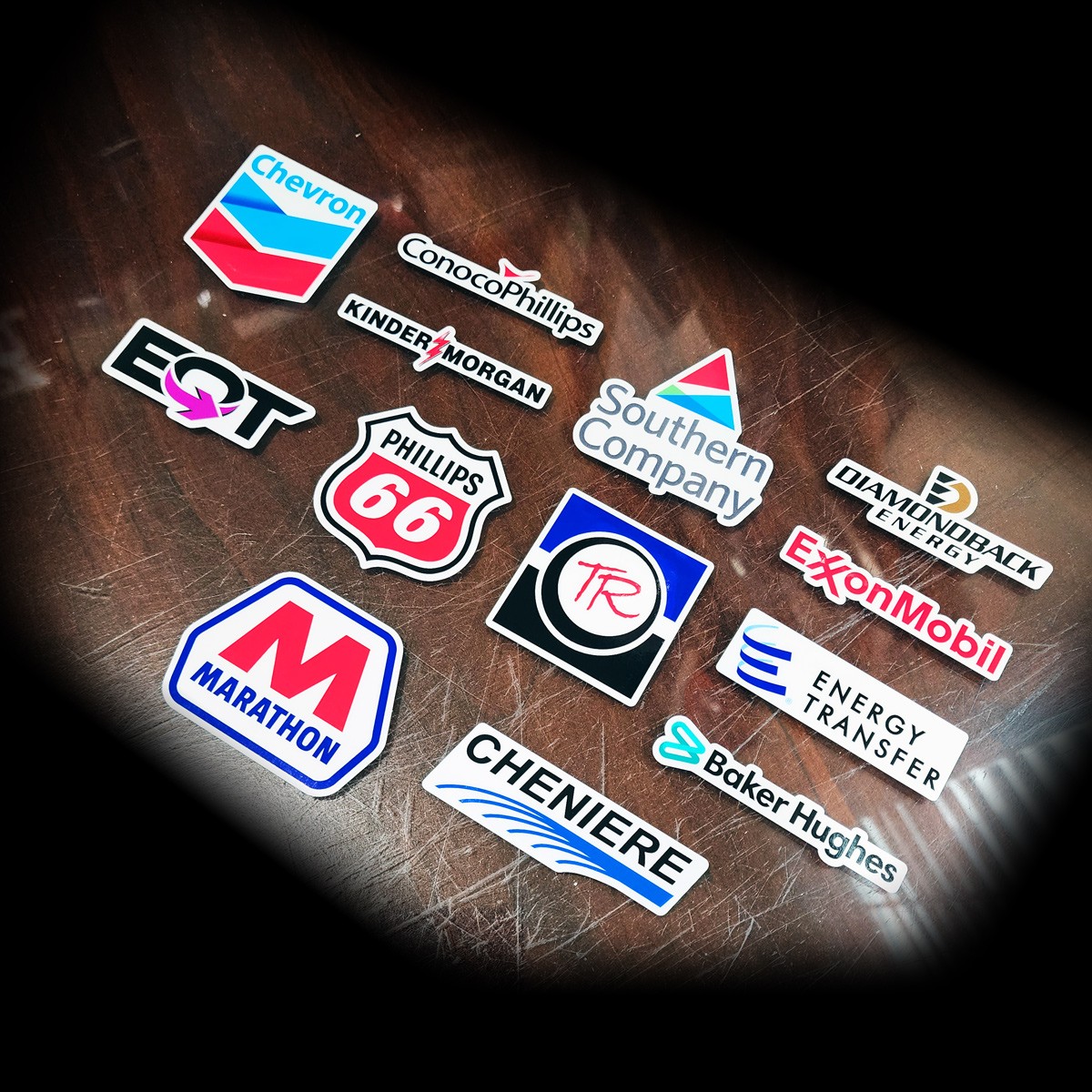 gasser oilfield hardhat sticker decal pack drilling gas oil energy production