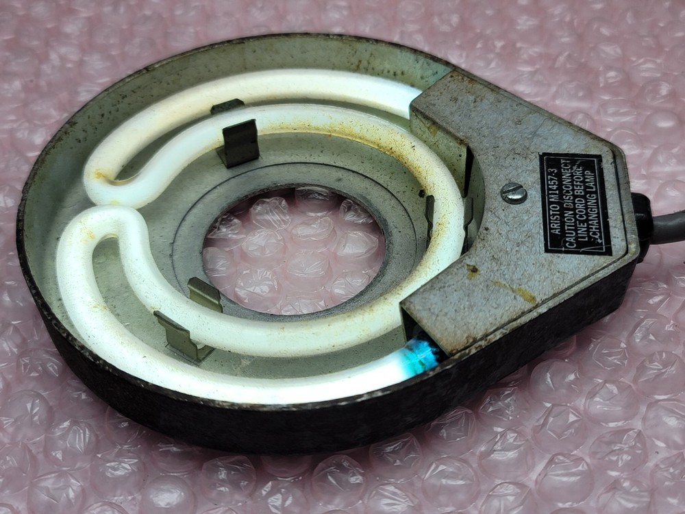 Aristo M1457-3 Microscope Power Supply w/ Ring Light attachment