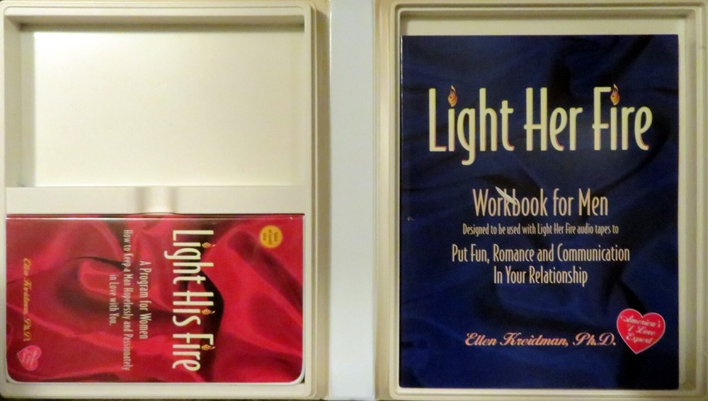 LIGHT HIS FIRE (Cassettes / Workbook) + LIGHT HER FIRE Workbook ONLY)