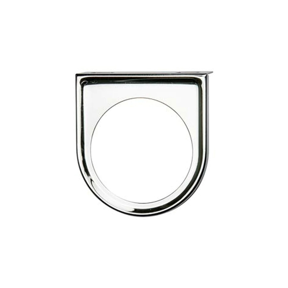 GlowShift Universal Chrome Single Gauge Under Dash Mounting Bracket Pod 52mm