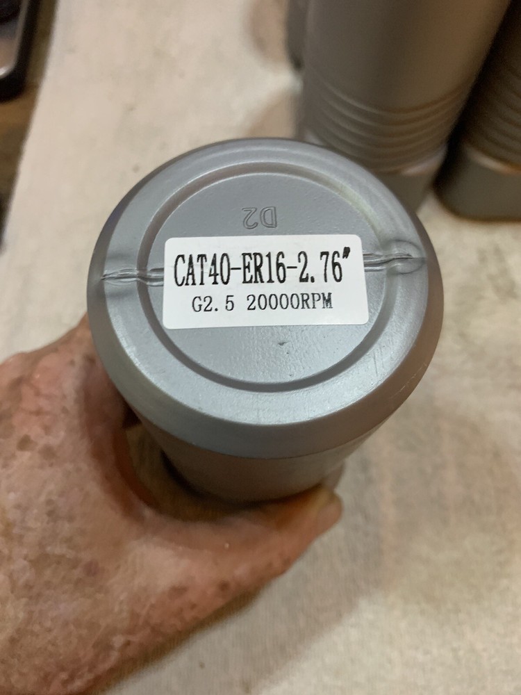 8 Pk CAT40-High Precision End Mill Tool Holders