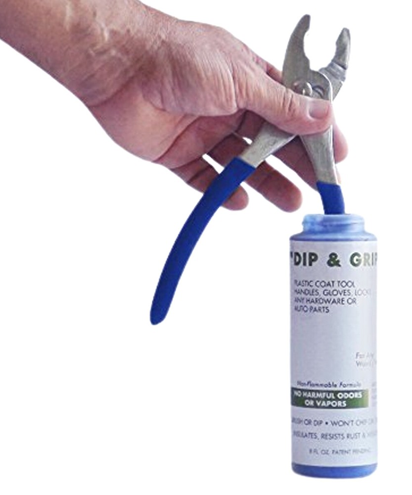Dip and Grip Rubberized Plastic Coating (Blue) 8 fl. oz