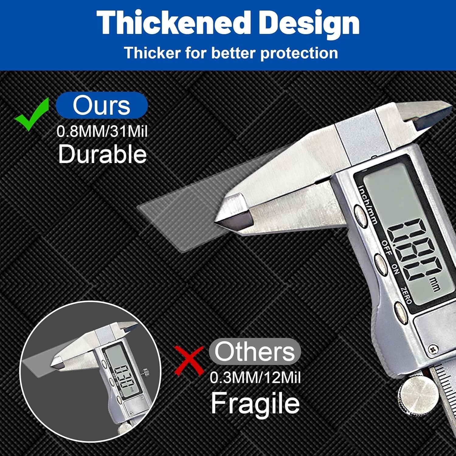 6 Pack Social Security Card Protector Sleeves/New Medicare Card Protector Sleeve