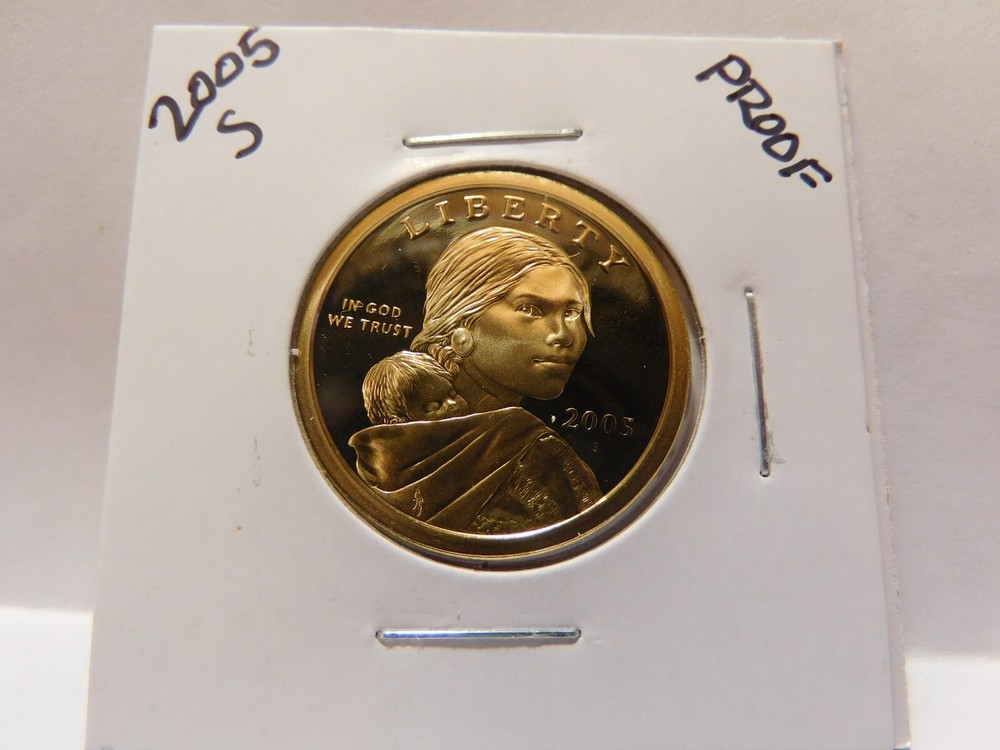 2005 S SACAGAWEA DCAM GEM PROOF DOLLAR-FROM US MINT Proof SET