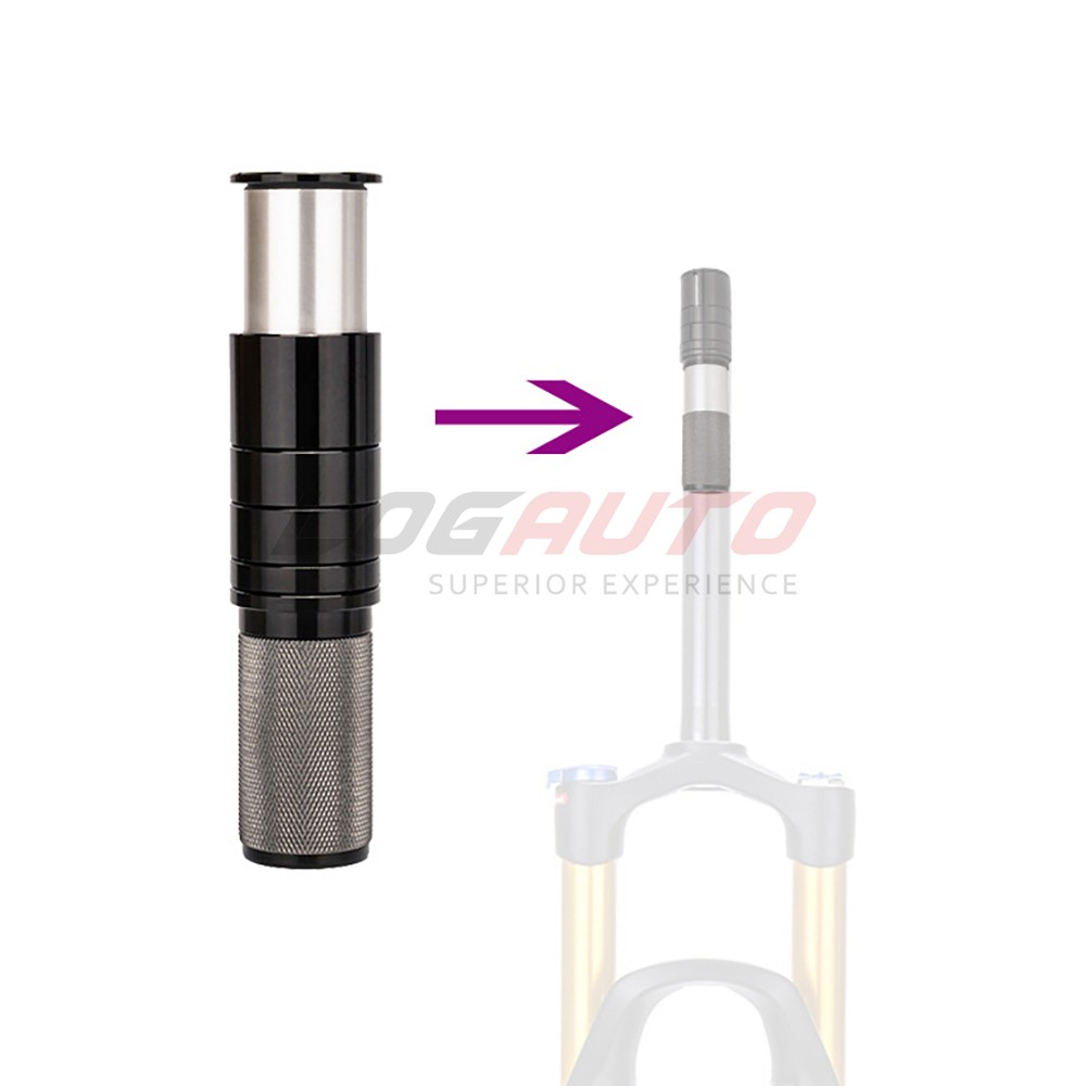 Bicycle Handlebar Front Fork Stem Riser Extender Adaptor Bike Hidden Extension