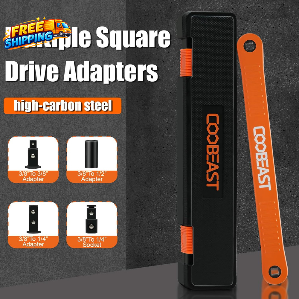 3/8 Inch Offset Extension Wrench Impact Ready Socket Wrench Extender Tool