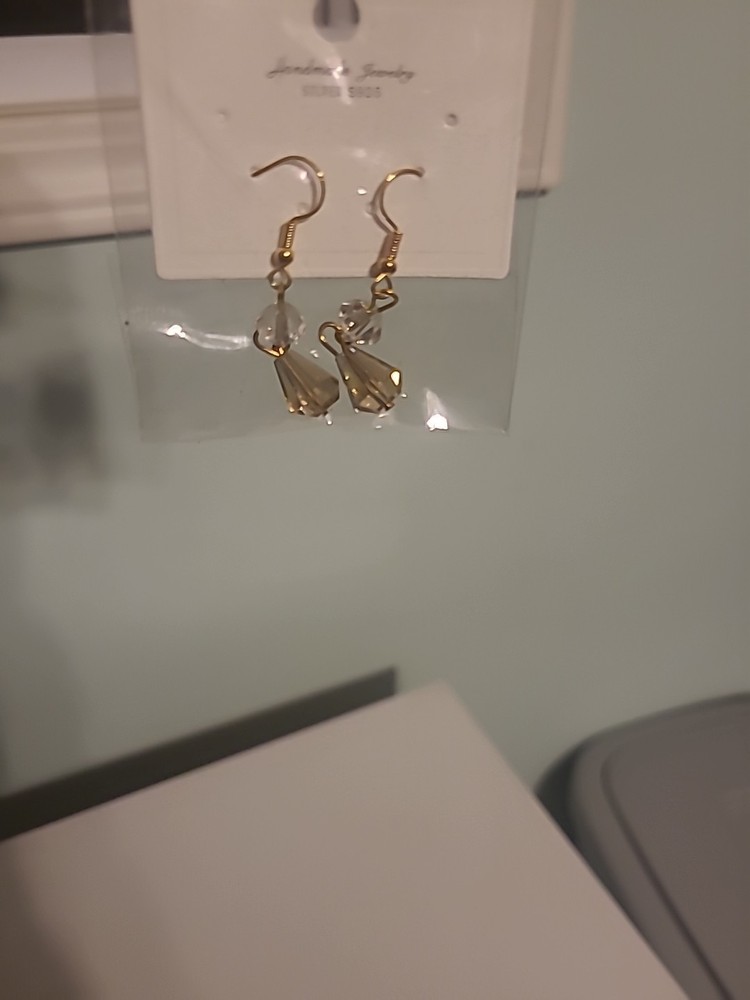 Handmade Earrings Beaded Dangle