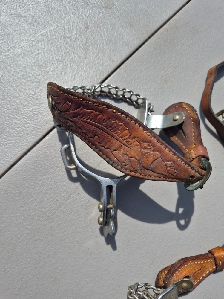vintage western spurs nice shape