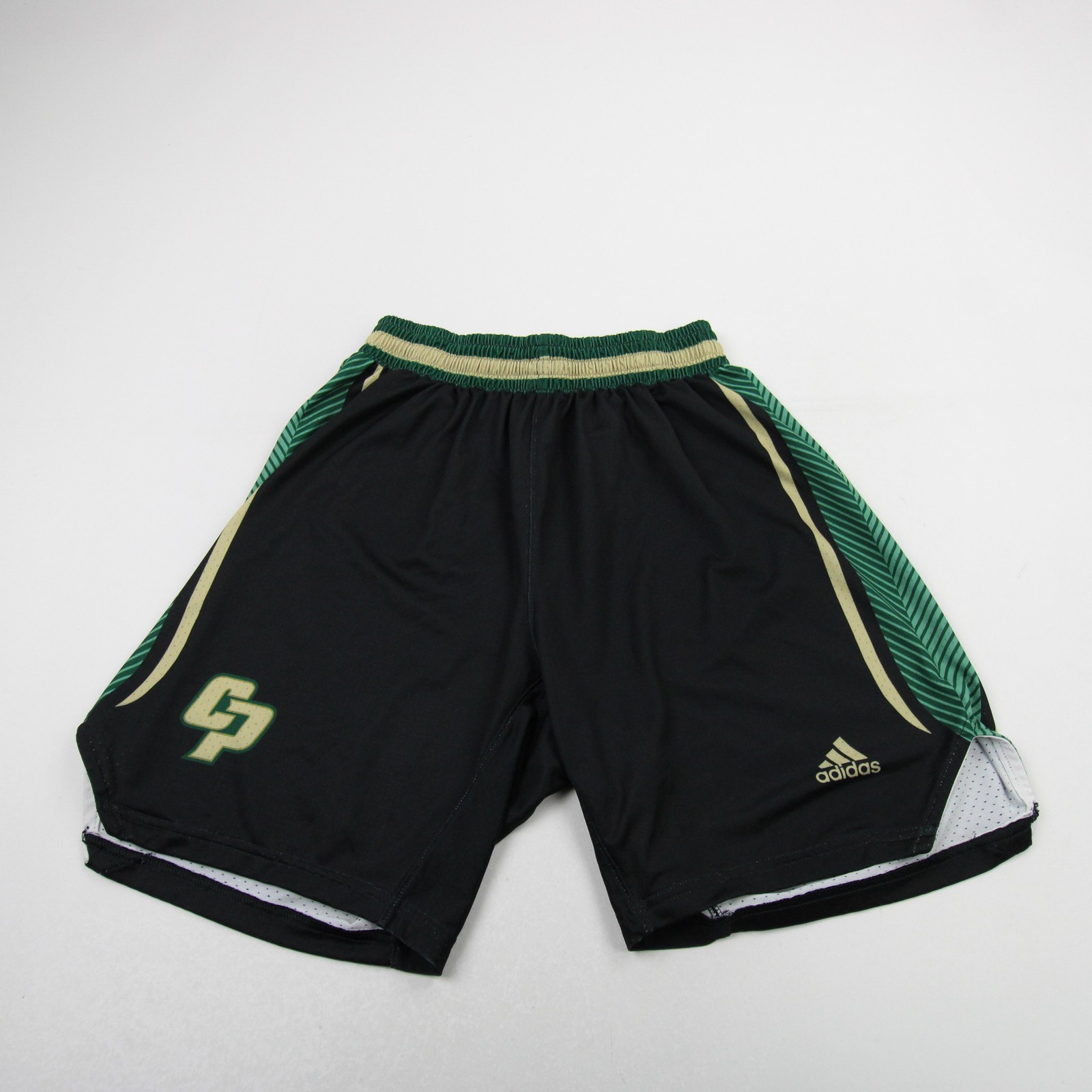 Cal Poly Mustangs adidas Practice Shorts Men's Black/Dark Green Used
