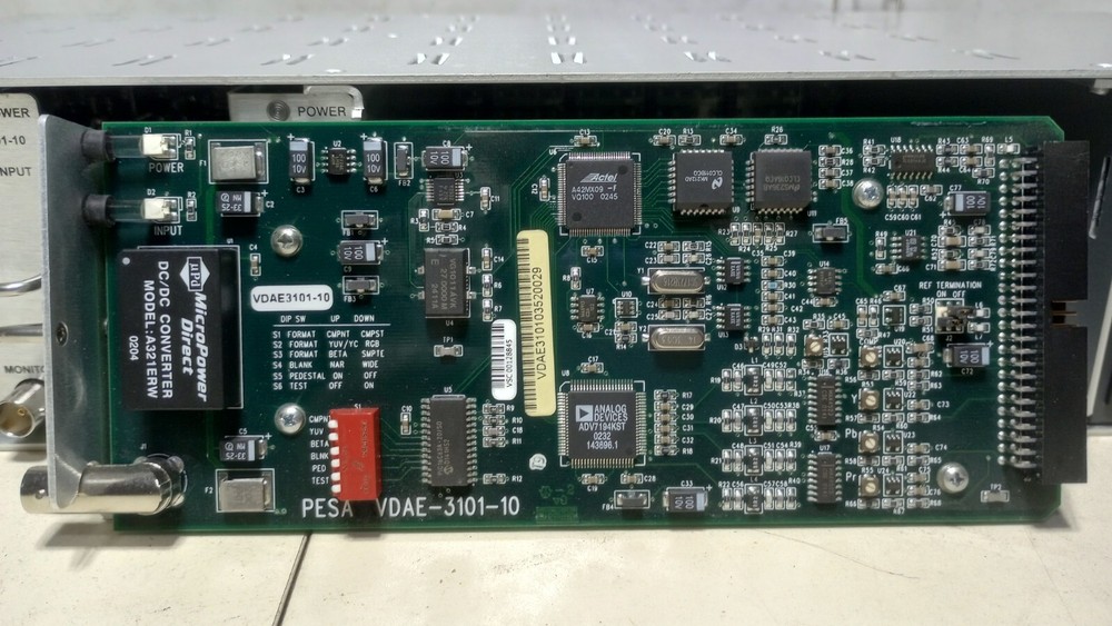 Perfect Working PESA DA-3100 Distibution Amplifier 8 Inputs / 80 Outputs