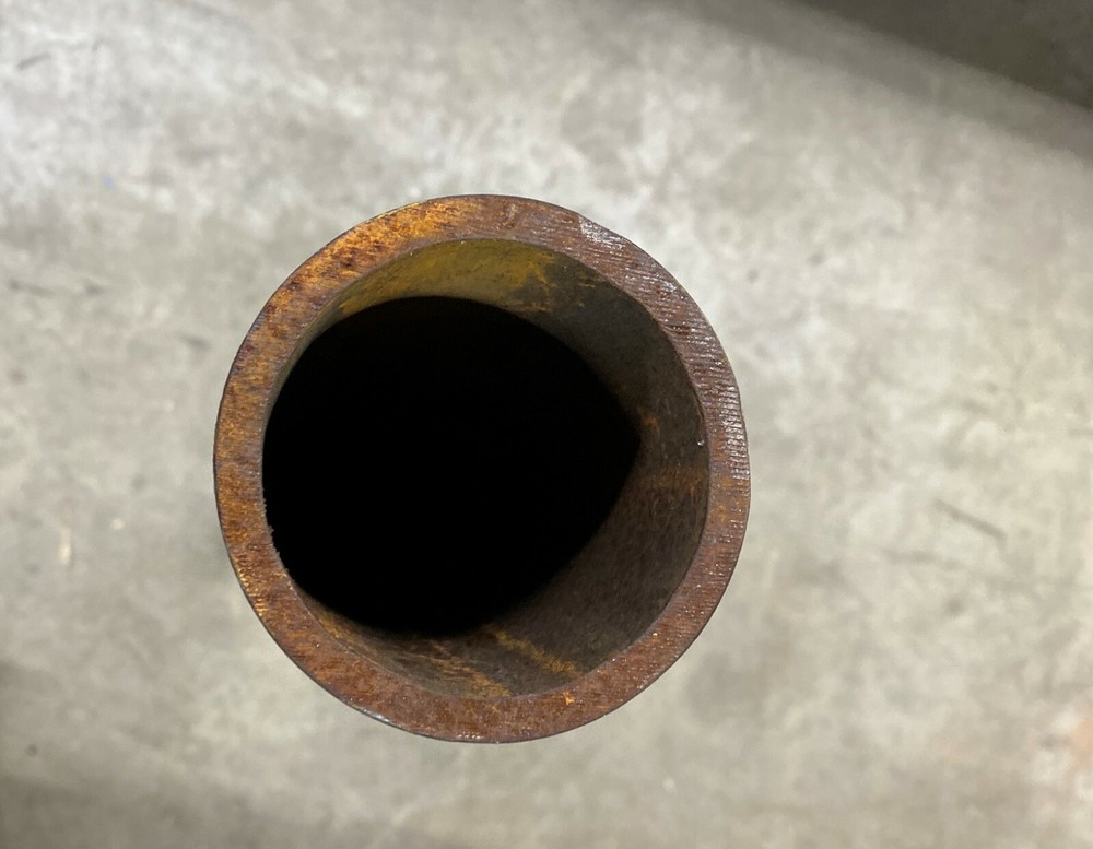 3" O.D. BLACK STEEL, NON THREADED, 4FT WELDED PIPE