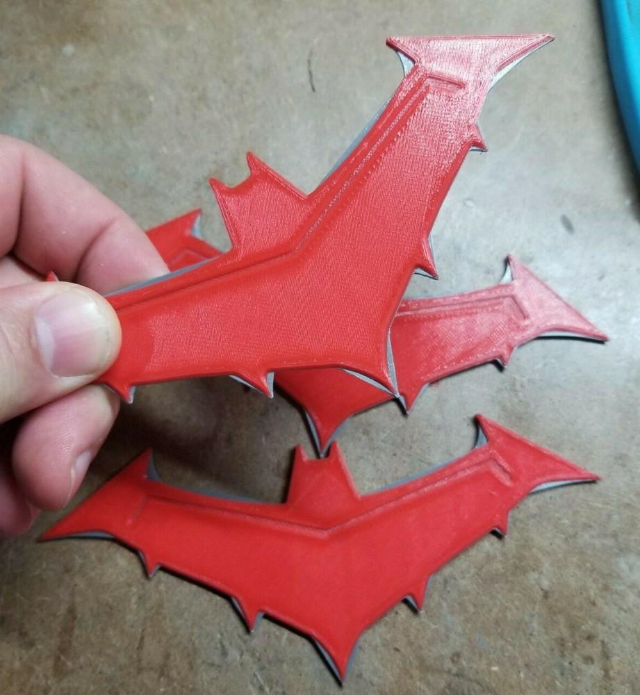 Red Hood Batarang Batman (3d printed)