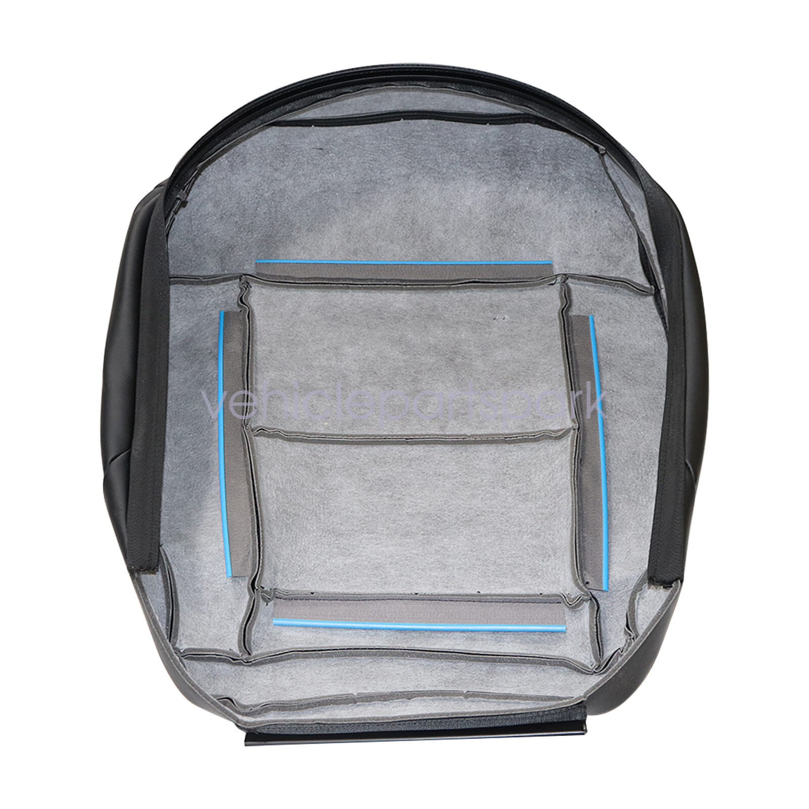 2010 to 2016 For Mercedes Benz E-Class E350 Driver Bottom Leather Cover Black