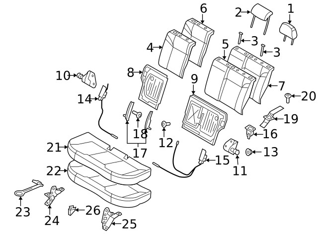 Genuine GM Hinge 90562674