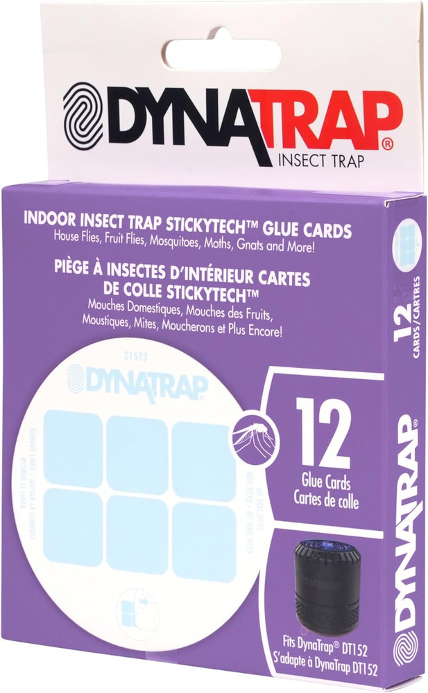 12 Pack 21523 Replacement Glue Boards and 6 Pack 23005-0612 DOT Replacement Glue