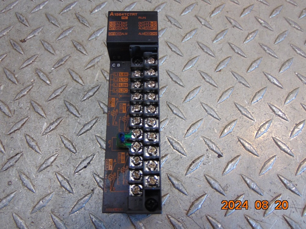 MITSUBISHI A1S64TCTRT PROGRAMMABLE TEMPERATURE UNIT see description