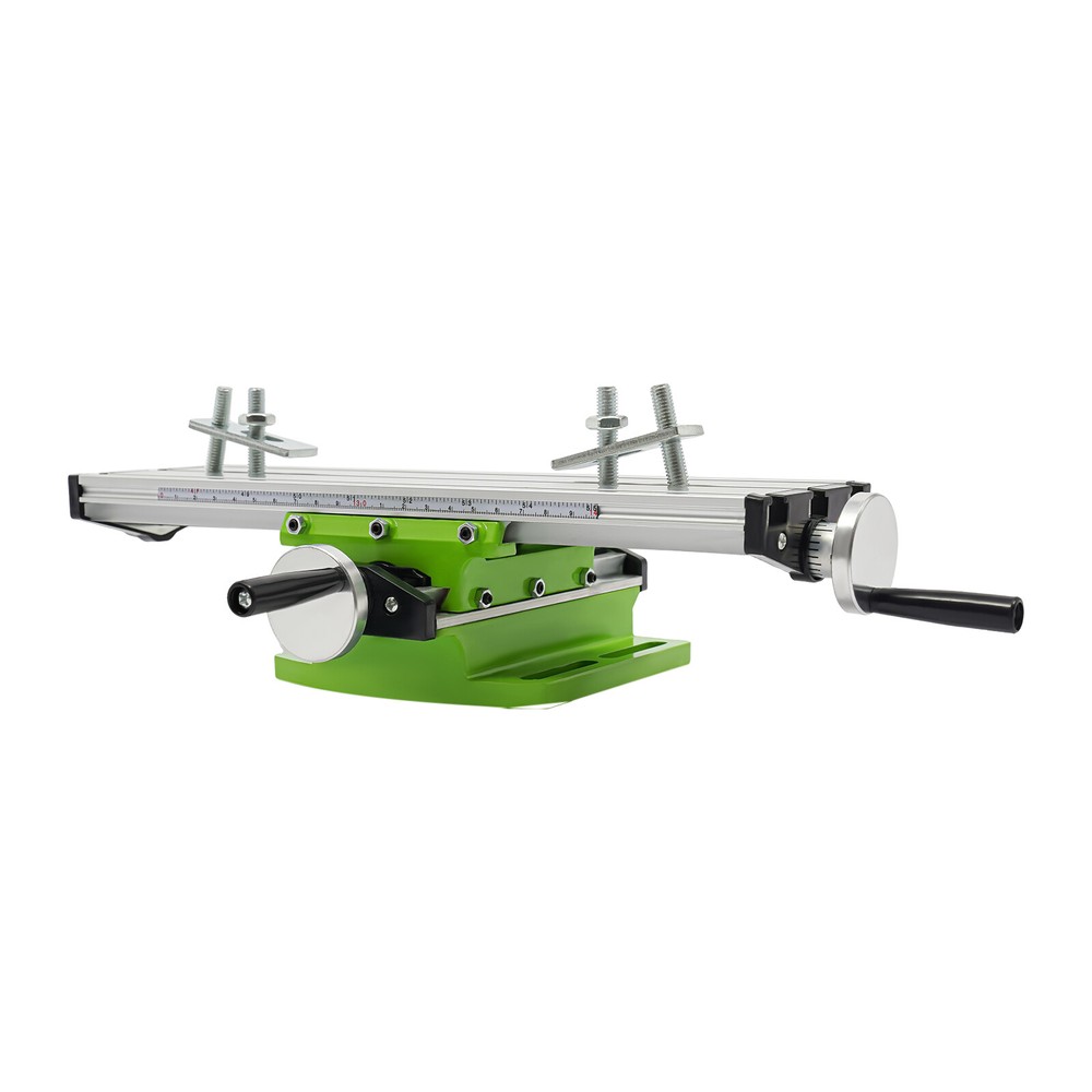 Cross Slide Drill Press Bench Axis Mill Machine Work Table Compound Vise Vice