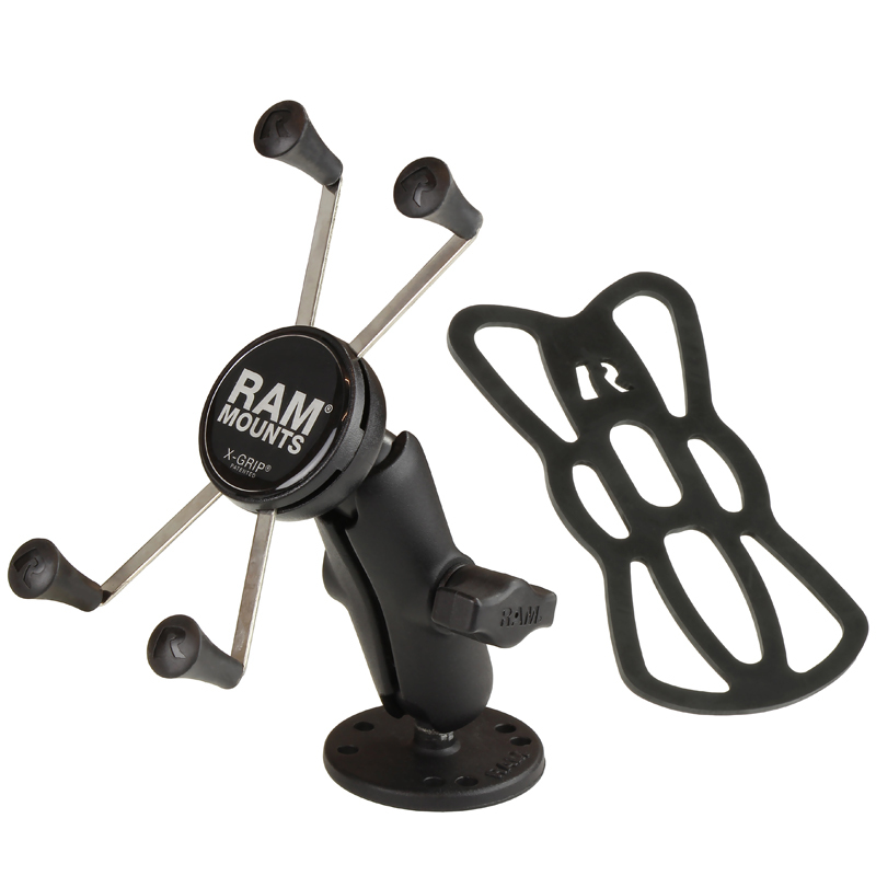 RAM Flat Surface X-Grip Mount- iPhone 16, iPhone 16 Pro, iPhone 16 Pro Max, Plus