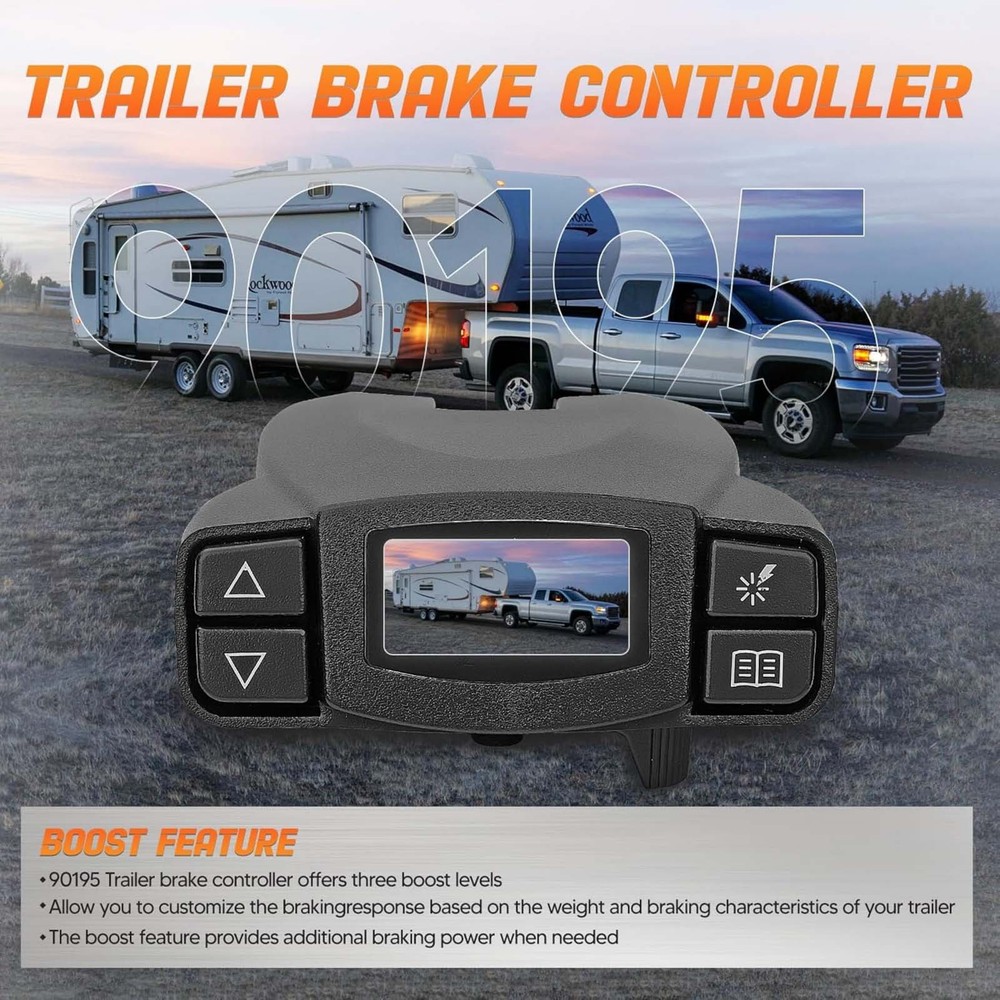 For Tekonsha P3 Prodigy Trailer Brake Controller Module Kit For Jeep Wrangler