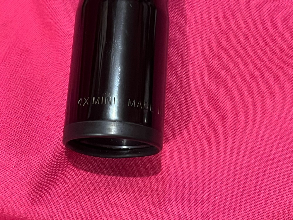 BURRIS U.S.A. 4X COMPACT MINI scope circa 1994