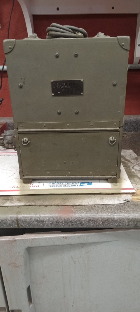 FREQUENCY METER BC - 221 - AC, Dated 1944 Untested MILITARY SURPLUS