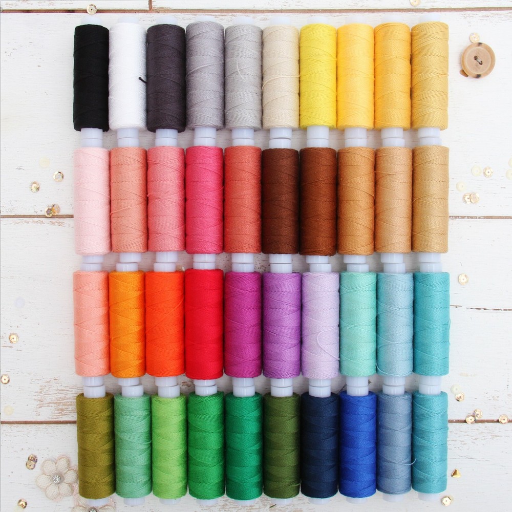 Threadart Pearl Cotton Thread Sets | Perle Thread Size 8 | 20 Different Sets