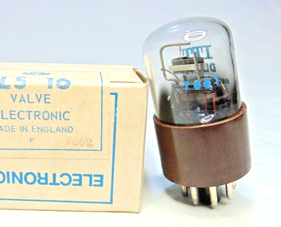 Vacuum Tube ITT DLS16 Thermal Relay Made in England NOS
