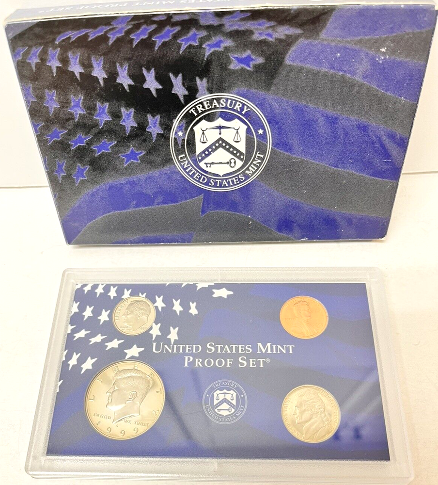 Proof Set Lot 1999 - 2000 - 2001 Consecutive Years Gift Idea Coin Collection ML