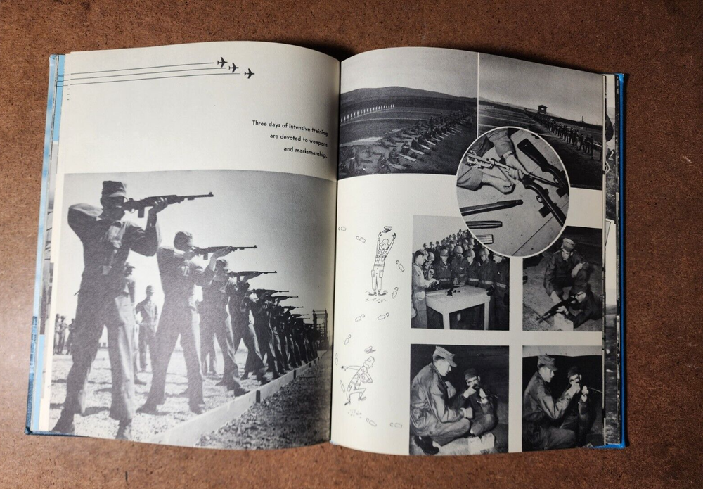 1954 Parks Air Force Base California 3275th Basic Training Recruit Yearbook