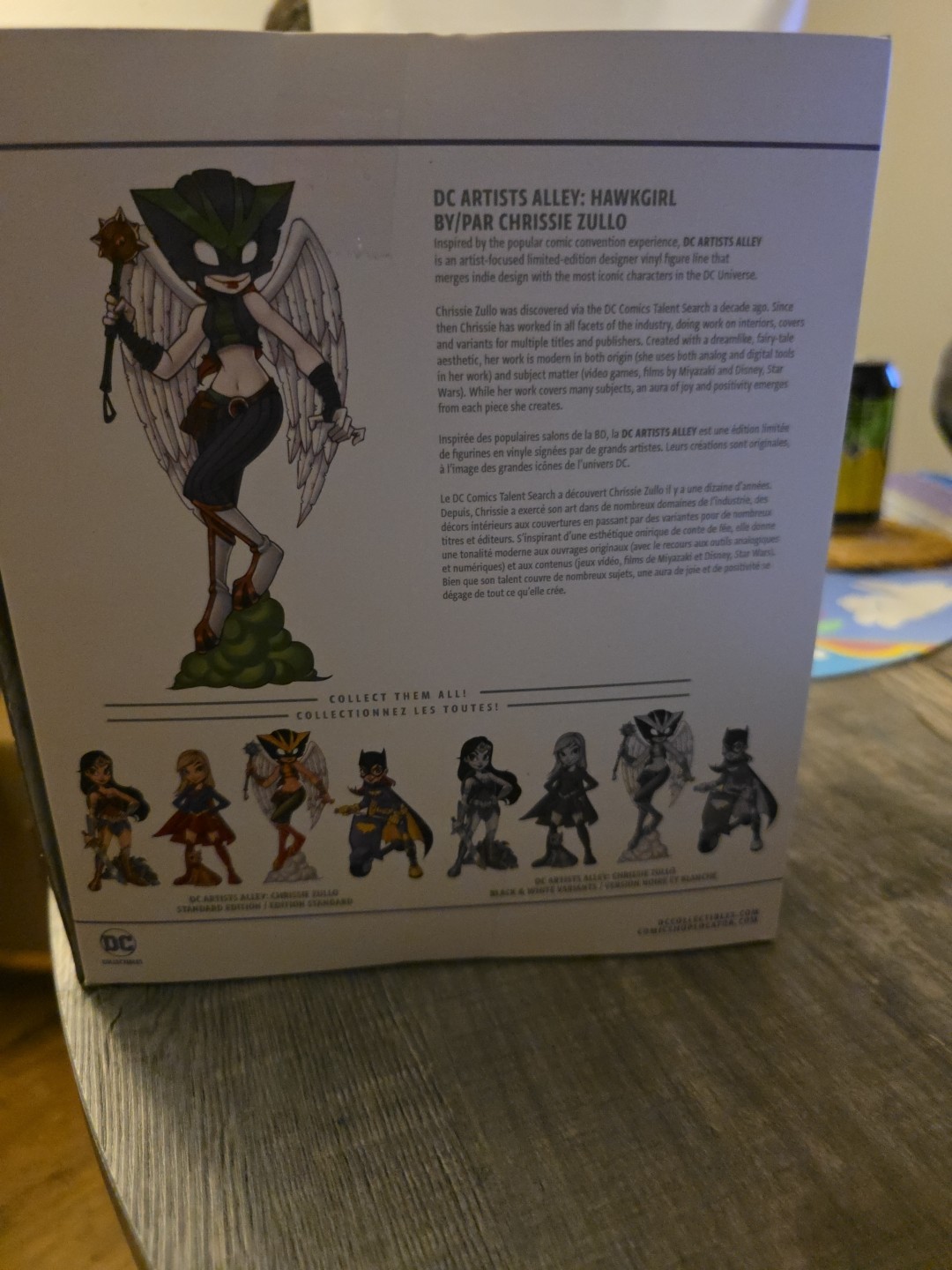 DC Artists Alley Chrissie Zullo 7" Hawkgirl Vinyl Figure Gamestop Sealed