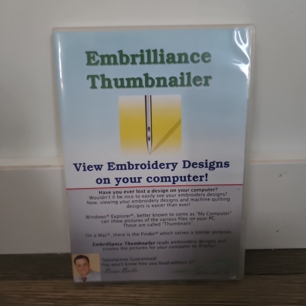 Embrilliance Thumbnailer Embroidery Software for Mac & PC