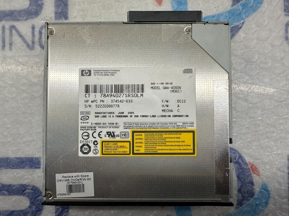 HP GWA-4080N DVD+/- RW Drive