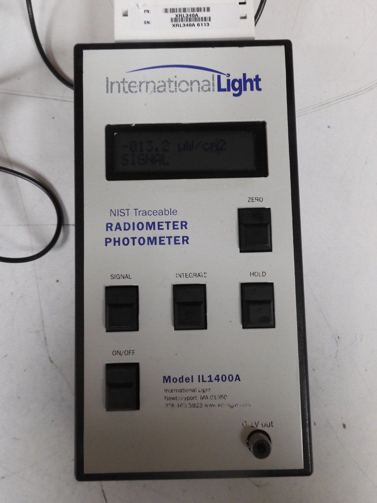 International Light - model IL1400A - Radiometer Photometer with Detector - QA5