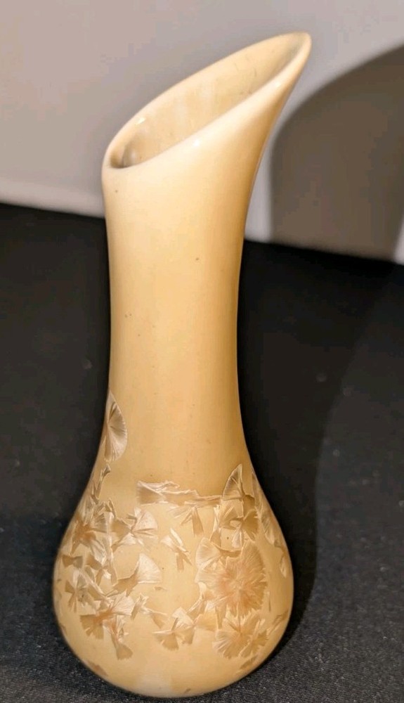 1982 John Dya Crystalline Studio Vase