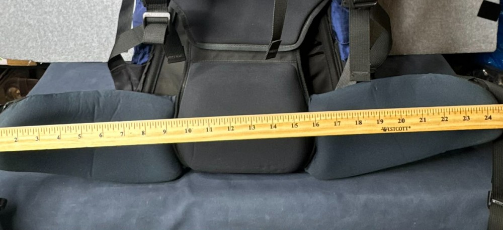 Arc'teryx Bora 75 Backpack Hiking Camping Internal Frame Black Blue Large Pack