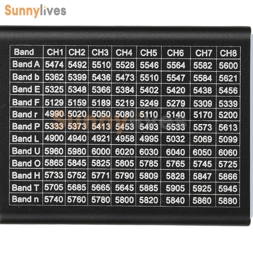 RC5896S Video Receiver Compatible 5.8G Image Transmission Receiver Transmitter