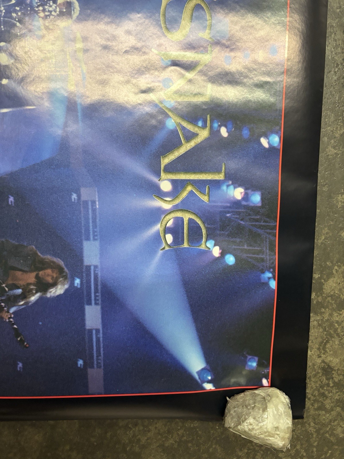 Whitesnake 1987 English Rock Poster Vintage C2821