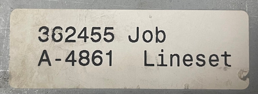 INTERNATIONAL Instrument/Switch Panel Blank 362455