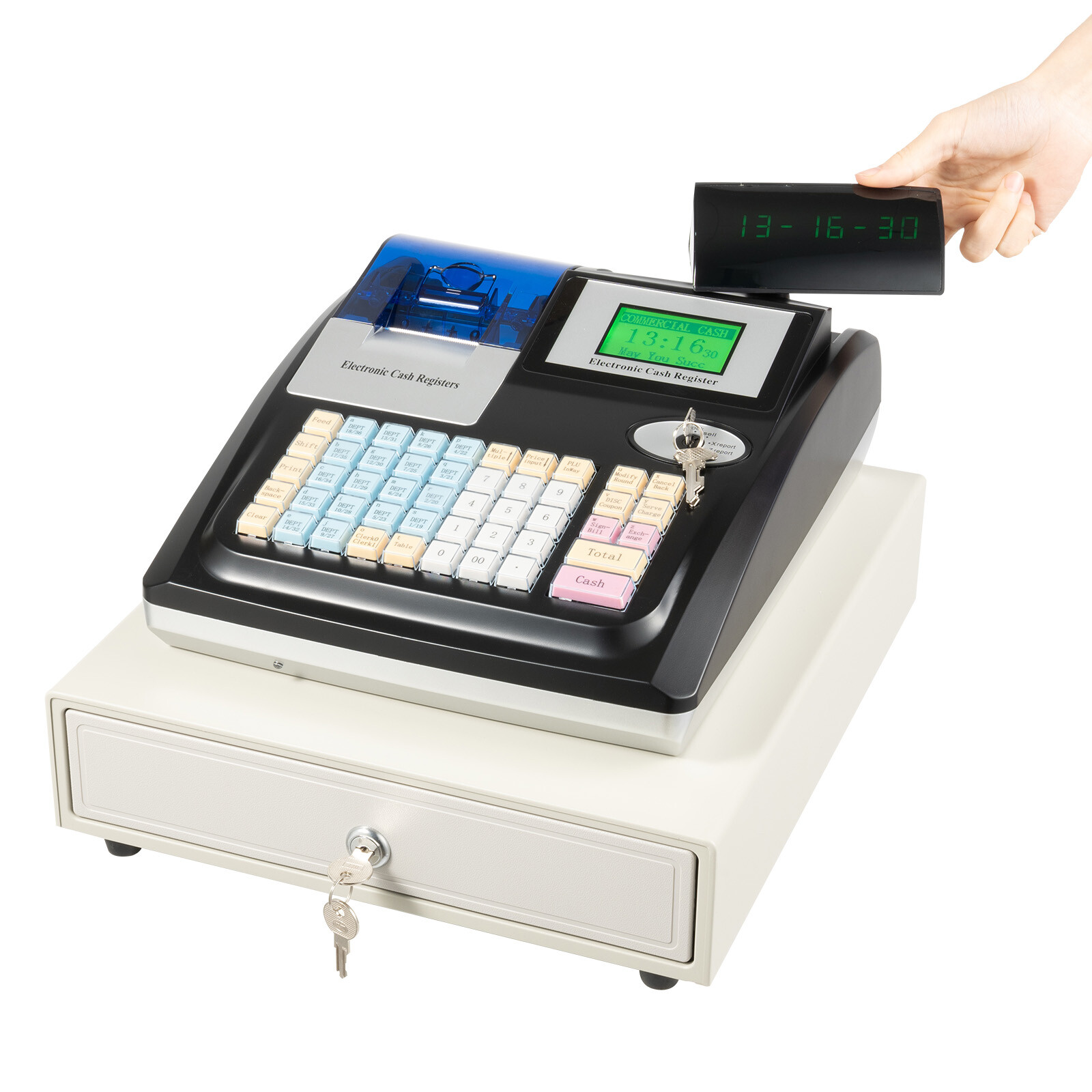 3IN1 Retail POS System, Cash Register Express Complete Point of Sale System 35W