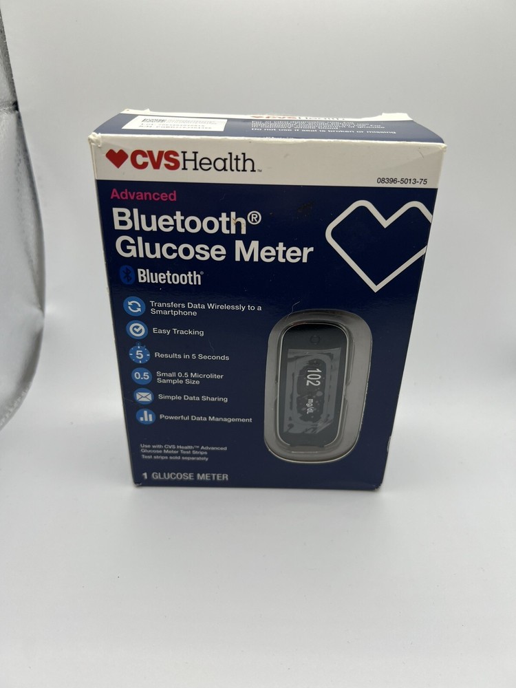 CVS Health New Advanced Bluetooth Blood Glucose Meter